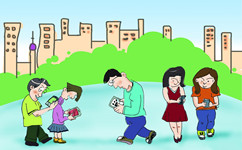 2016年国考面试热点：拿什么拯救“低头族”