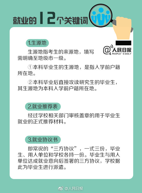 2019应届生考公务员或找工作必看12个关键词