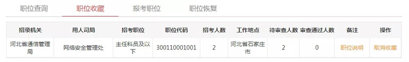 国家公务员考试报名如何填报职位？