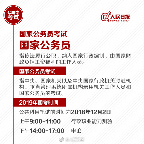 国考报名今天截止！还有这些公职类考试了解下