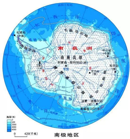 常识积累：南极和北极