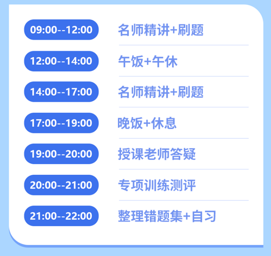 【15天15晚】2020浙江省考全封闭密训营招生说明