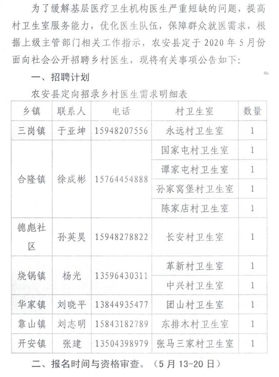 农安招聘_2019年长春市卫生计生系统所属事业单位招聘公告 1220人(2)